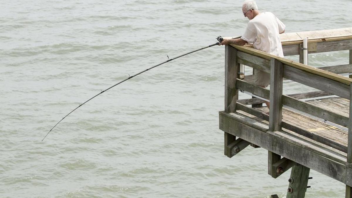Hundreds of fishermen lined the rails of the Apache Pier during last year’s Local's Appreciation Day.