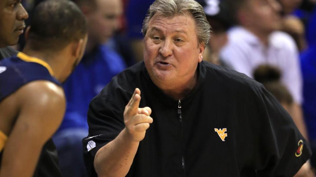 Bob Huggins’ West Virginia Mountaineers host Texas at 9 p.m. Monday (ESPN).