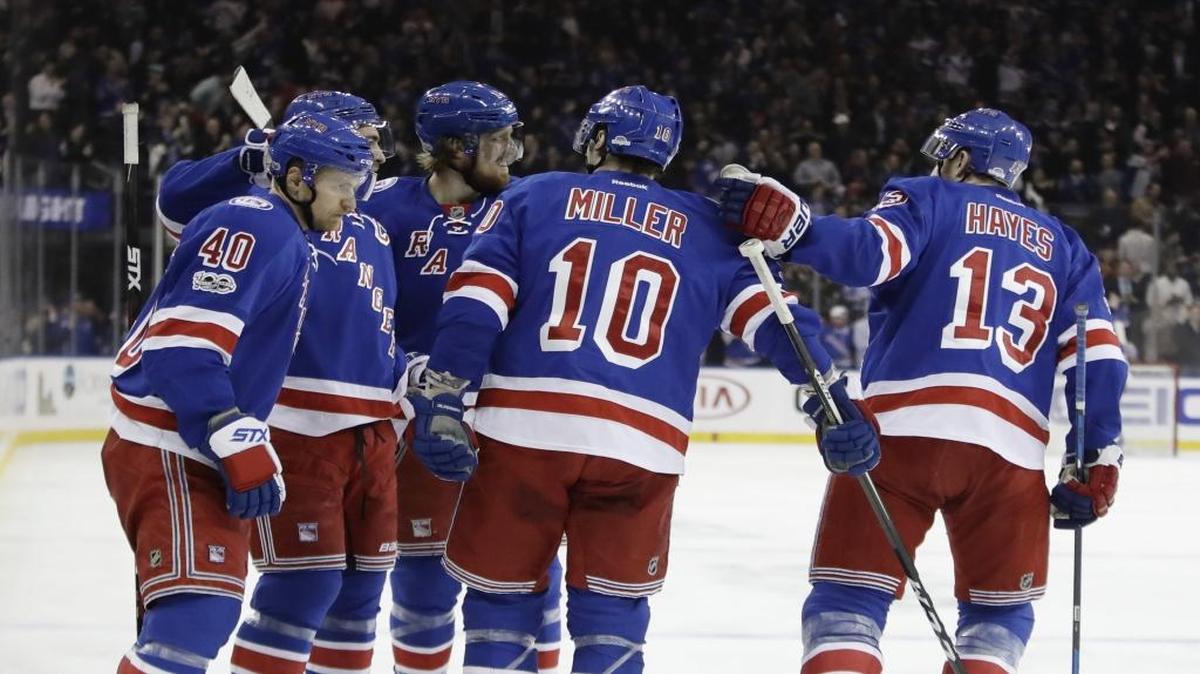 The New York Rangers host the rival New York Islanders at 8 p.m. Wednesday (NBCSN).