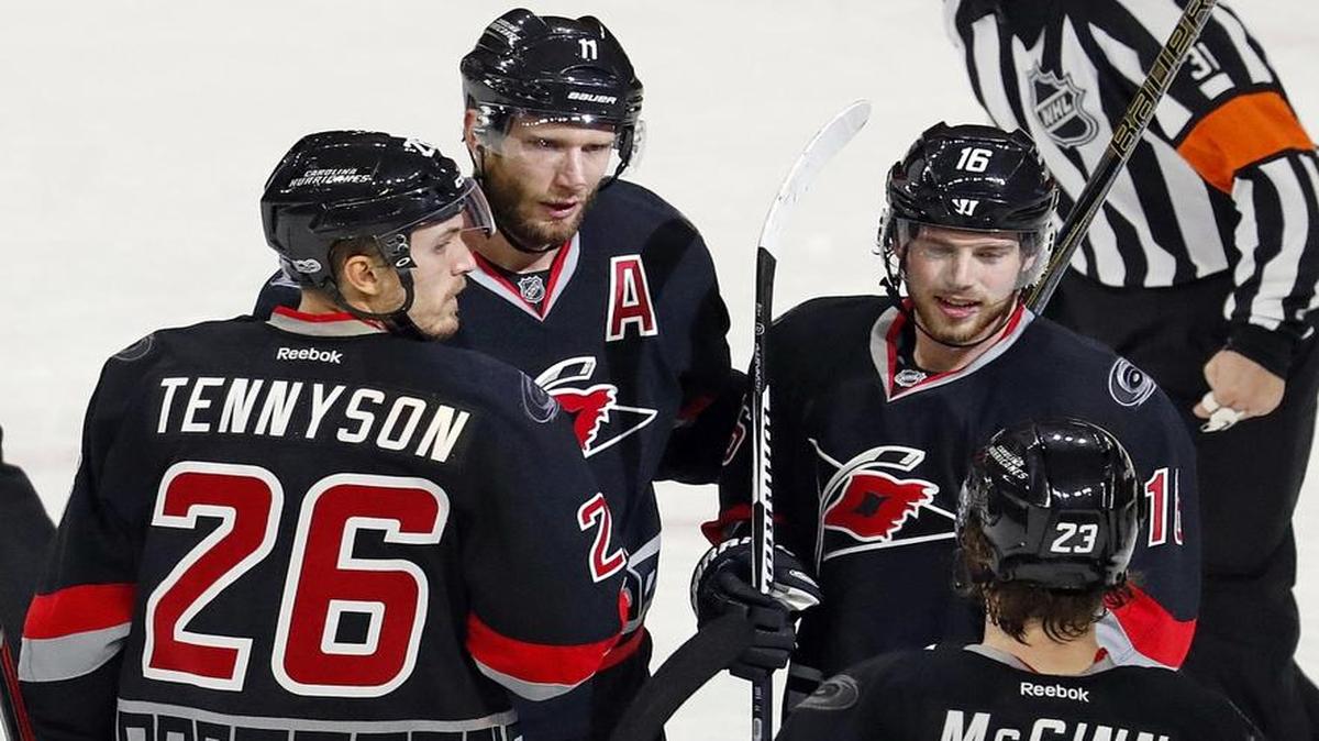 The Carolina Hurricanes play at the Columbus Blue Jackets at 7 p.m. today (FSN).