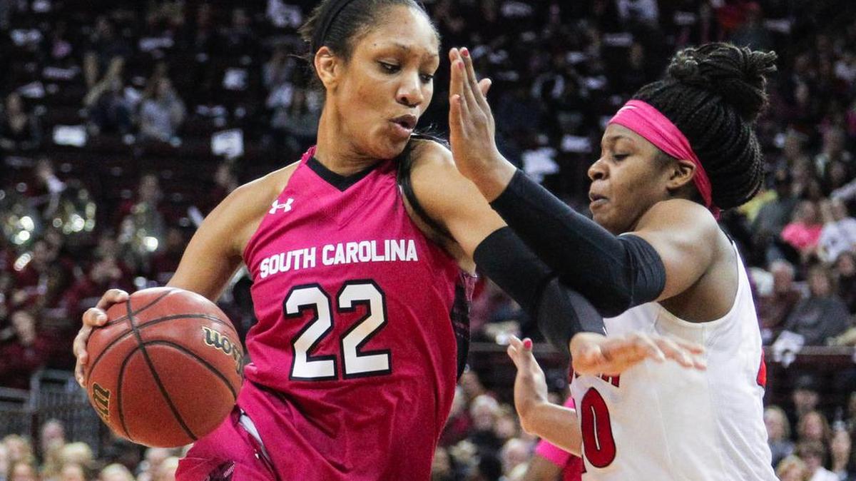 South Carolina’s A'ja Wilson has developed into one of the nation’s best in just her sophomore year.